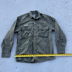 High Quality L.L. Bean button up shirt/Light Weight Jacket